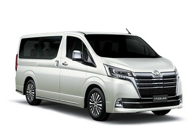 Toyota Hiace private transfer van in Costa Rica