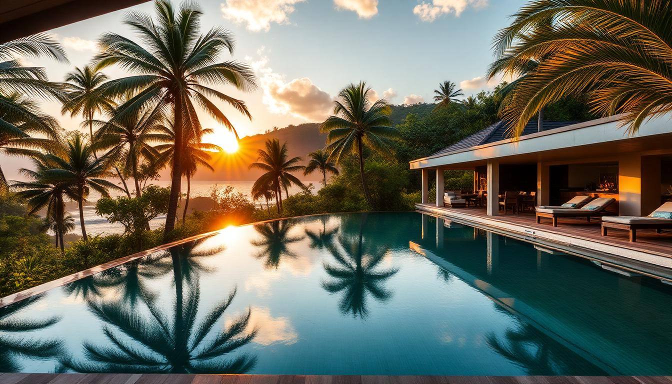 Private villa with infinity pool in Dominical, Costa Rica